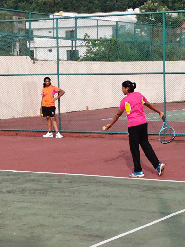 Inter-House Tennis Competition.