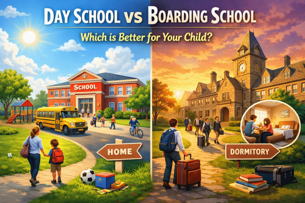 Day School vs. Boarding School: Which is Better for Your Child?