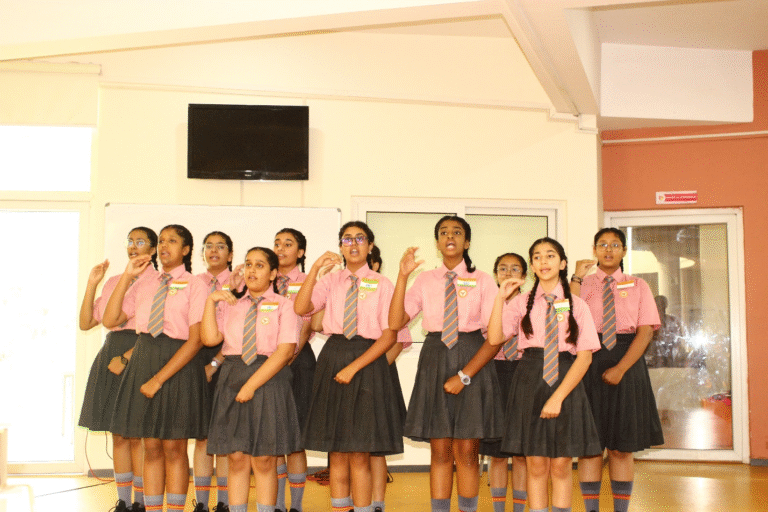 Inter House Hindi Elocution and Speech Competition.