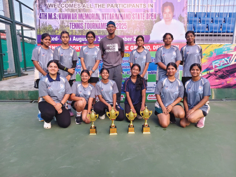 Falcons Excel at 4th M.S. Memorial Open State Tennis Tournament.