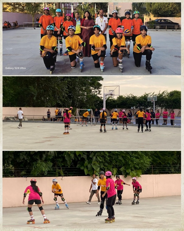 Inter-House Roller Skating Competition.