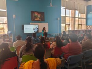 Staff training workshop at Vantage Hall - best girls boarding school in Dehradun