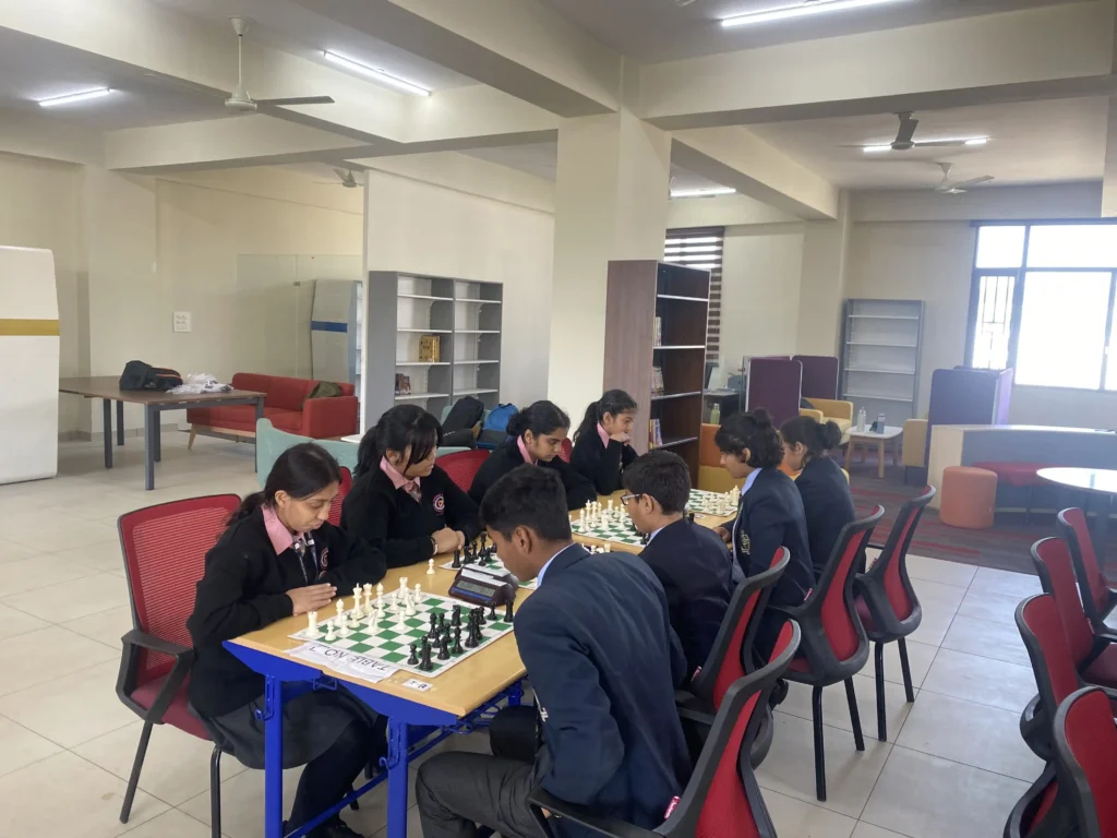 Vantage Hall Falcons Chess Team 2nd Position - best girls boarding school in Dehradun sports achievement