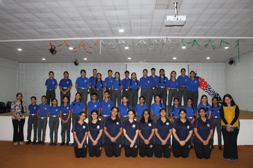 Vantage Hall Ignite initiative - communication workshop at the best girls boarding school in Dehradun.