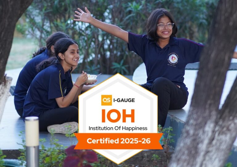 Vantage Hall QS I-GAUGE Institution of Happiness certification - best girls boarding school in Dehradun