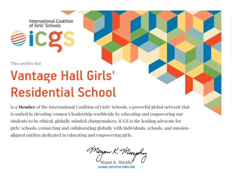 Vantage Hall joins ICGS global network - best girls boarding school in Dehradun international membership