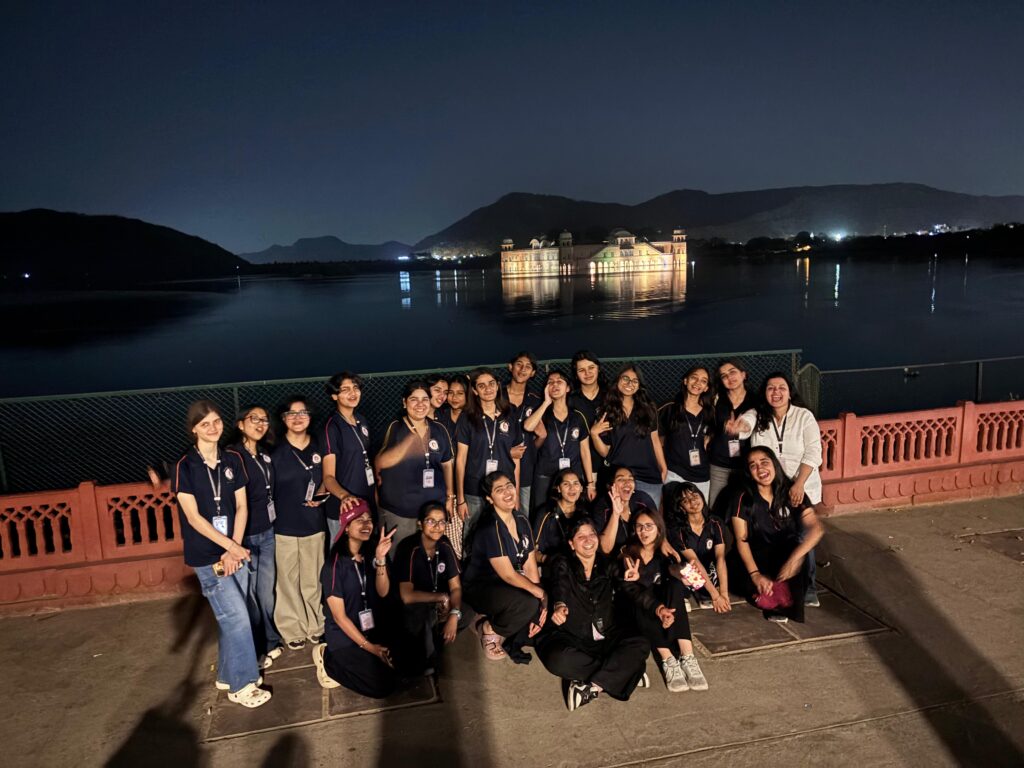 Grade 11 students of Vantage Hall on an educational trip to Jaipur and Delhi - best girls boarding school in Dehradun