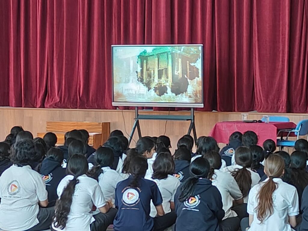 National Science Day celebration at Vantage Hall - best girls boarding school in Dehradun Science Club activity