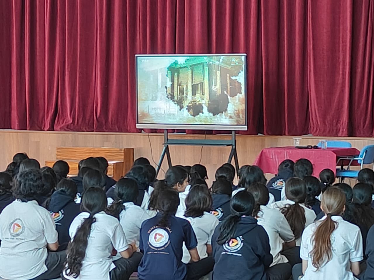 National Science Day celebration at Vantage Hall - best girls boarding school in Dehradun Science Club activity