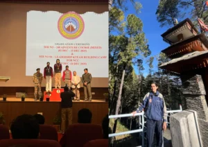 Gargi Arya of Vantage Hall at Nehru Institute of Mountaineering - best girls boarding school in Dehradun adventure achievement copy