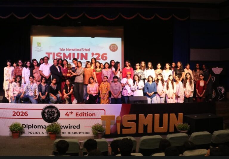 High Commendation and Special Mention award winners from Vantage Hall at TISMUN 2026 - best girls boarding school in Dehradun