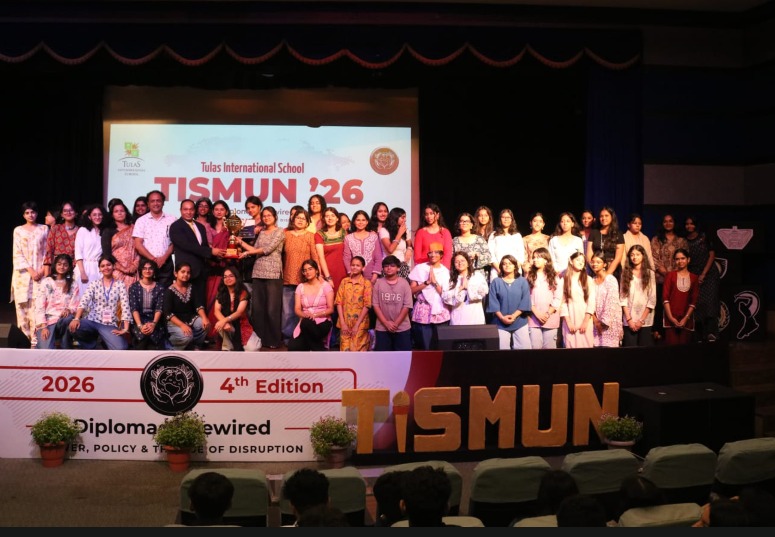 High Commendation and Special Mention award winners from Vantage Hall at TISMUN 2026 - best girls boarding school in Dehradun