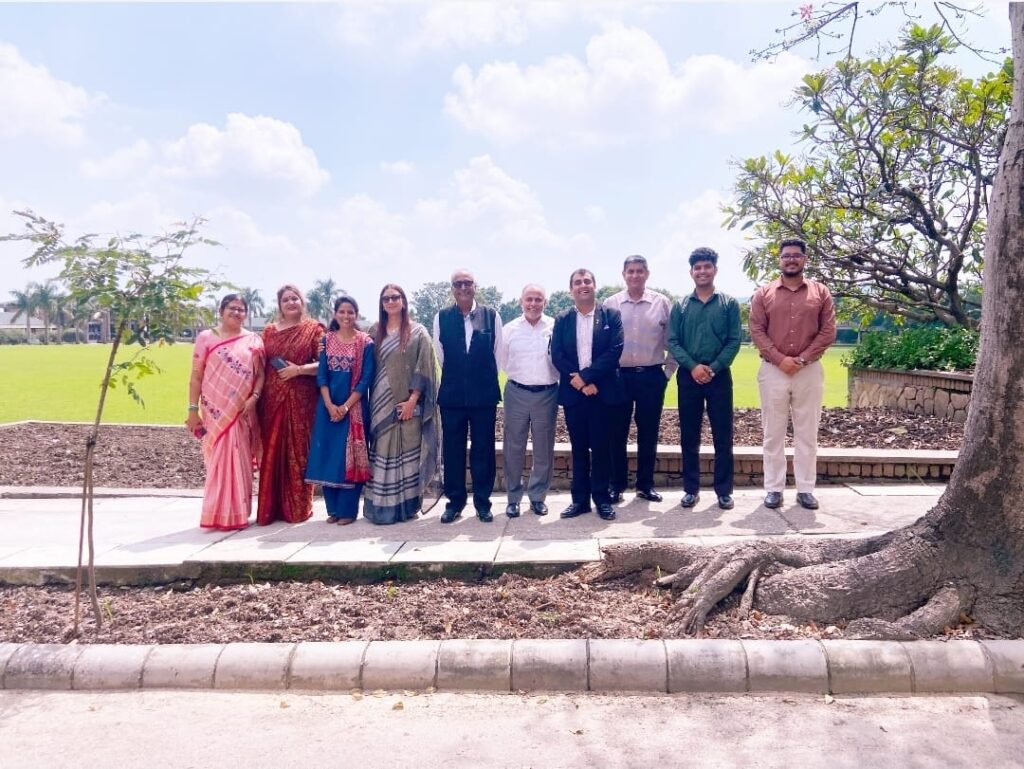 Ms. Smiitaa Pandey receiving the appointment as Vice President of AFS Dehradun Chapter at Kasiga School - best girls boarding school in Dehradun