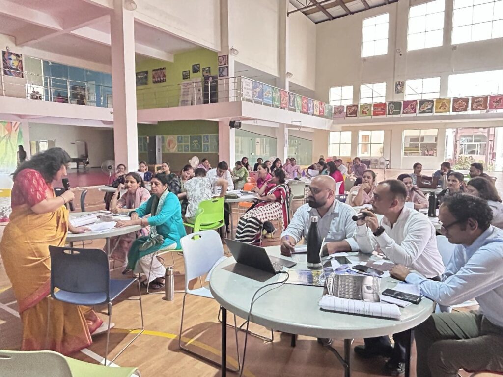 Vantage Hall educators participating in the CBSE workshop on Learning Outcomes and Pedagogies - best girls boarding school in Dehradun India